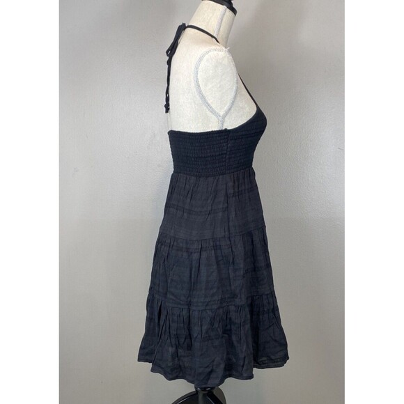 NWT American Eagle Black Halter Dress Women's Size XS - Picture 4 of 9